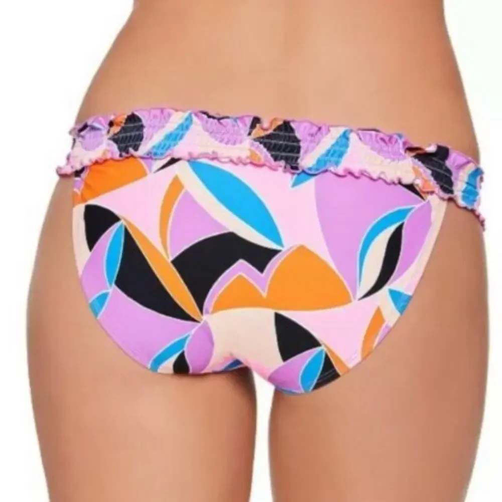 Salt+Cove Kaleidoscope smoked bikini swim bottom